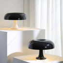 Axyaa Black Mushroom Lamp with E14 Base for Stylish Lighting