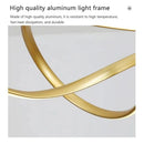 Axyaa LED Chandelier: Modern Dimmable Lighting for Home, Hotel, Living Room