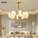 Axyaa U-Type Milk White PE Pendant Lamp