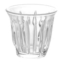 Axyaa Glass Coffee Cup Espresso Mug Striped Anti-scald for Latte Cappuccino Tea