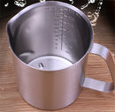 Axya Stainless Steel Measuring Cup with Inner Scale for Kitchen, Baking Accuracy