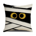 Axyaa Halloween Ghost Face Pillow Cover for Home Decor
