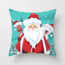 Axyaa Christmas Santa Claus Pillow Set - Festive Home Decor & Gift Option