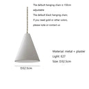 Axyaa Nordic Plaster Pendant Light for Living Room, Dining Room & Bedroom