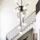 Axyaa LED Pendant Chandeliers for Living Room Staircase Modern Home Decor Lighting