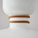 Nordic Cream Chandelier by Axyaa: Small LED Pendant for Restaurant and Bar