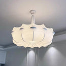 Axyaa Nordic Silk Chandelier: Modern Wabi Sabi Design for Living Room, Bedroom, Dining Room