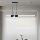 Axyaa LED Linear Pendant Light Dining Chandelier for Kitchen Bar Restaurant Home Decor