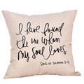 Axyaa Linen Pillow Cover 45X45CM - Decorative Cushion for Home Sofa