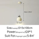 Axyaa Modern Pendant Ceiling Light Fixture for Bedroom, Dining Room, Living Room