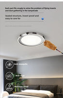 Axyaa Large Smart LED Ceiling Lamp Ultra-thin Modern Design Brightness Dimmable