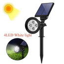 Axyaa Solar RGB Lawn Spotlight for Garden Decoration