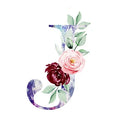 Axyaa Personalized Floral Coffee Mug with Name; Creative Tumbler Cup for Various Beverages