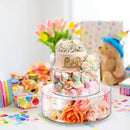 Axyaa Acrylic Cake Stand Set - 3 Pieces, Transparent, 6/8/10 Inch Layers