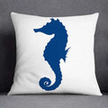 Axyaa Blue Mermaid Sailor Marines Polyester Pillowcase Home Office Decor