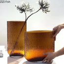 Axyaa Modern Glass Vase Hydroponic Flower Pot for Home Decor