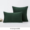 Axyaa Velvet Pillow Covers - Soft Decorative Cushion Cases for Home Decor