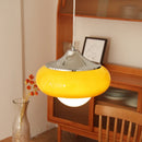 Axya Vintage Orange Pendant Lamp for Kitchen Bar Coffee Shop Dining Room