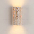 Axyaa Yellow Travertine LED Wall Light Room Decoration Wall Lamp Living Dining Room
