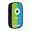 Axyaa Monster Mike & Sullivan Double Layer Pencil Case - Large Capacity Kids School Supplies and Birthday Gift