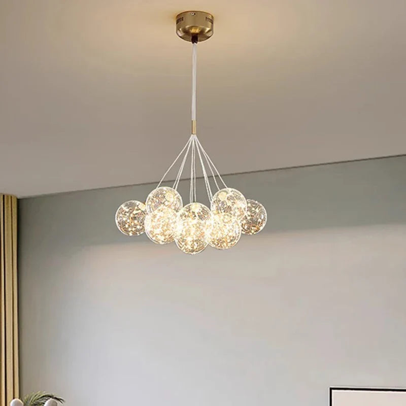 AXYAA Modern LED Pendant Light for Living & Dining Room Chandeliers & Indoor Lighting