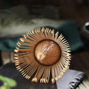 Axyaa Matcha Tea Set Bamboo Whisk Scoop Ceramics Bowl Handmade Ceremony Tool