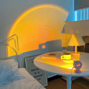 Axyaa Mini Sunset Projector USB LED Night Light for Romantic Atmosphere and Room Decor