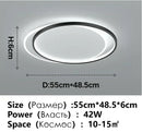 Axyaa Modern LED Ceiling Light for Living Room Kitchen Bedroom Hallway Balcony
