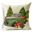 Axyaa Merry Christmas Linen Pillow Case 18*18in