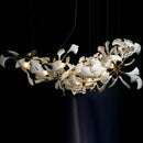 Nordic Ceramic LED Chandelier for Dining Room Decor by Axyaa