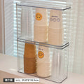 Axyaa Coffee Table Cup Holder & Dustproof Storage Box - Disposable Cup Organizer
