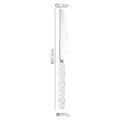 Axyaa Pearl Byen Ceramic Handle Cutlery Spoon Fork Set