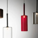 Axyaa Glass Chandelier LED Pendant Light for Modern Restaurant Bar Decor