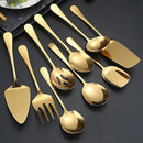 Axyaa Stainless Steel Kitchen Cutlery Set for Serving, Steak, Soup, and Buffet