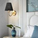 Axyaa LED Retro Fabric Wall Lamp for Bedroom and Living Room Décor