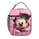 Axyaa Mickey Mouse Insulated Lunch Bag - Portable Thermal Food Container