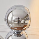 Axyaa Stainless Steel LED Rotating Ball Floor Lamp