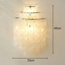 Axyaa Nordic Shell Wall Lamp for Modern Interiors
