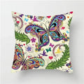 Axyaa Floral Butterfly Pillowcase for Home Decor and Events