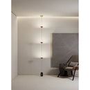 Axyaa Golden Hourglass Floor Pendant Lamp for Living Room, Bedroom - Minimalist Atmosphere