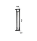 Axyaa Stainless Steel LED Outdoor Wall Light IP65 Waterproof for Garden Terrace & Balcony
