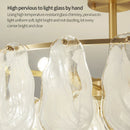 Axyaa Modern Brass Crystal Chandelier: Elegant European Style for Living Room & Bedroom