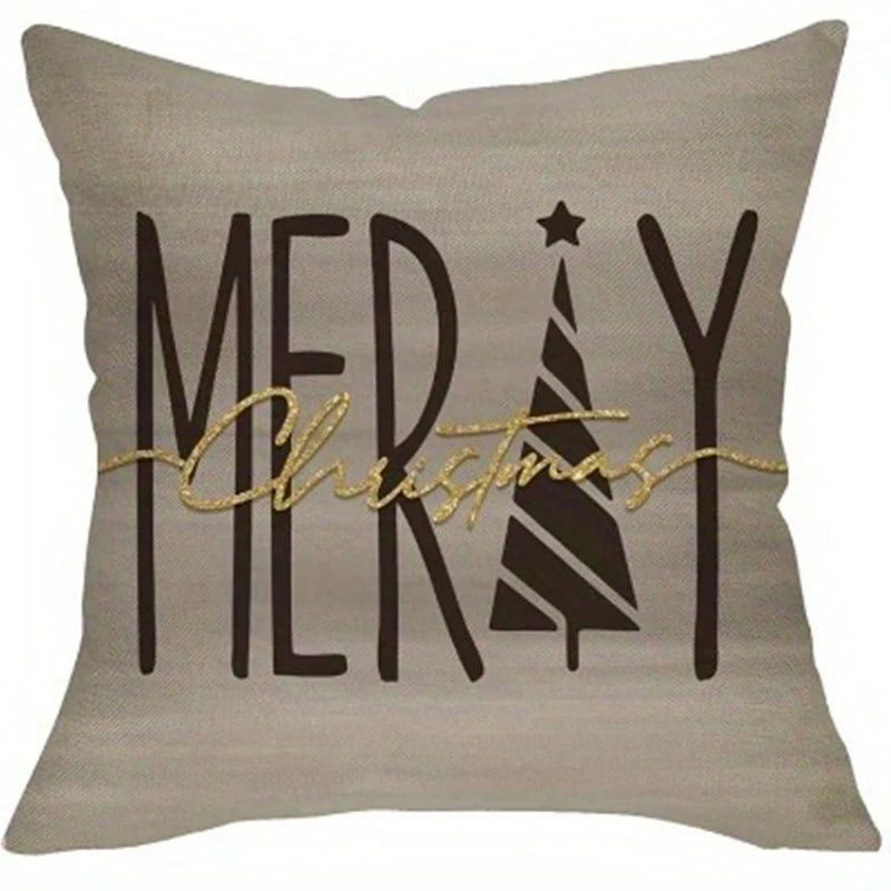 Axyaa African American Angel Christmas Decoration Pillowcase