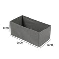 Axyaa Underwear Drawer Organizer Wardrobe Storage Box for Clothes, Bras, Socks