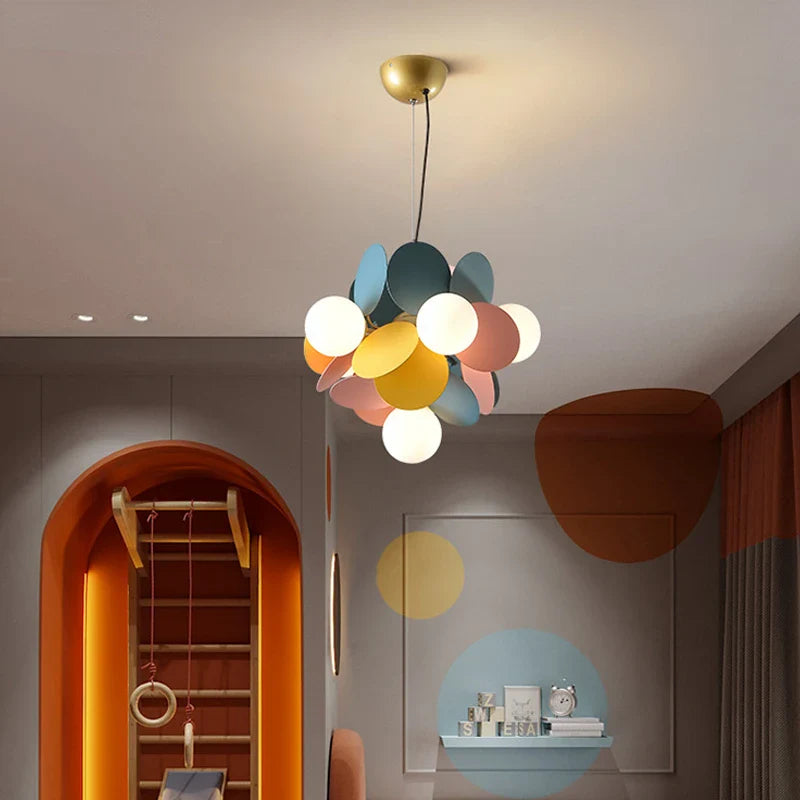 Axyaa Nordic LED Luxury Chandeliers for Home Indoor Lighting