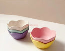 Axyaa Bamboo Fiber Flower Petal Baby Bowl - Cute Tableware
