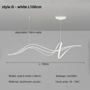 Spiral Dining Room LED Pendant Lights by Axyaa - Modern Kitchen Decor Lighting
