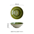 Axyaa Coarse Pottery Bowl Set for Restaurant Soup Salad Pasta Dessert Molecular Cuisine