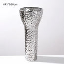 Axyaa Electroplated Ceramic Vase for Stylish Flower Arrangements