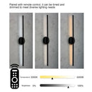 Axyaa Rechargeable Wireless LED Wall Sconce Touch Dimmable Light for Bedroom